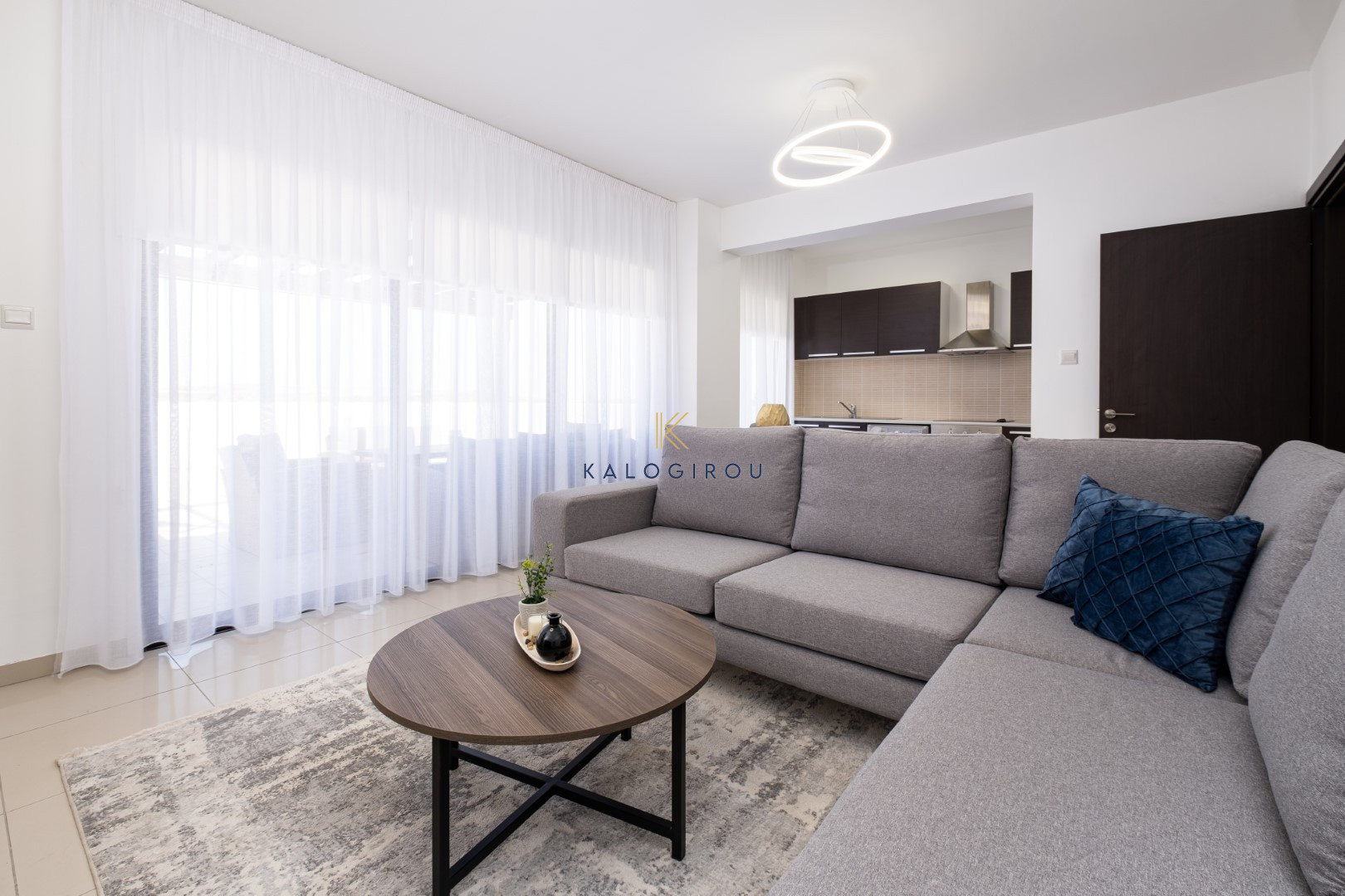 Top Floor, 2 Bedroom Flat with Roof Garden for Rent in Tersefanou area, Larnaca