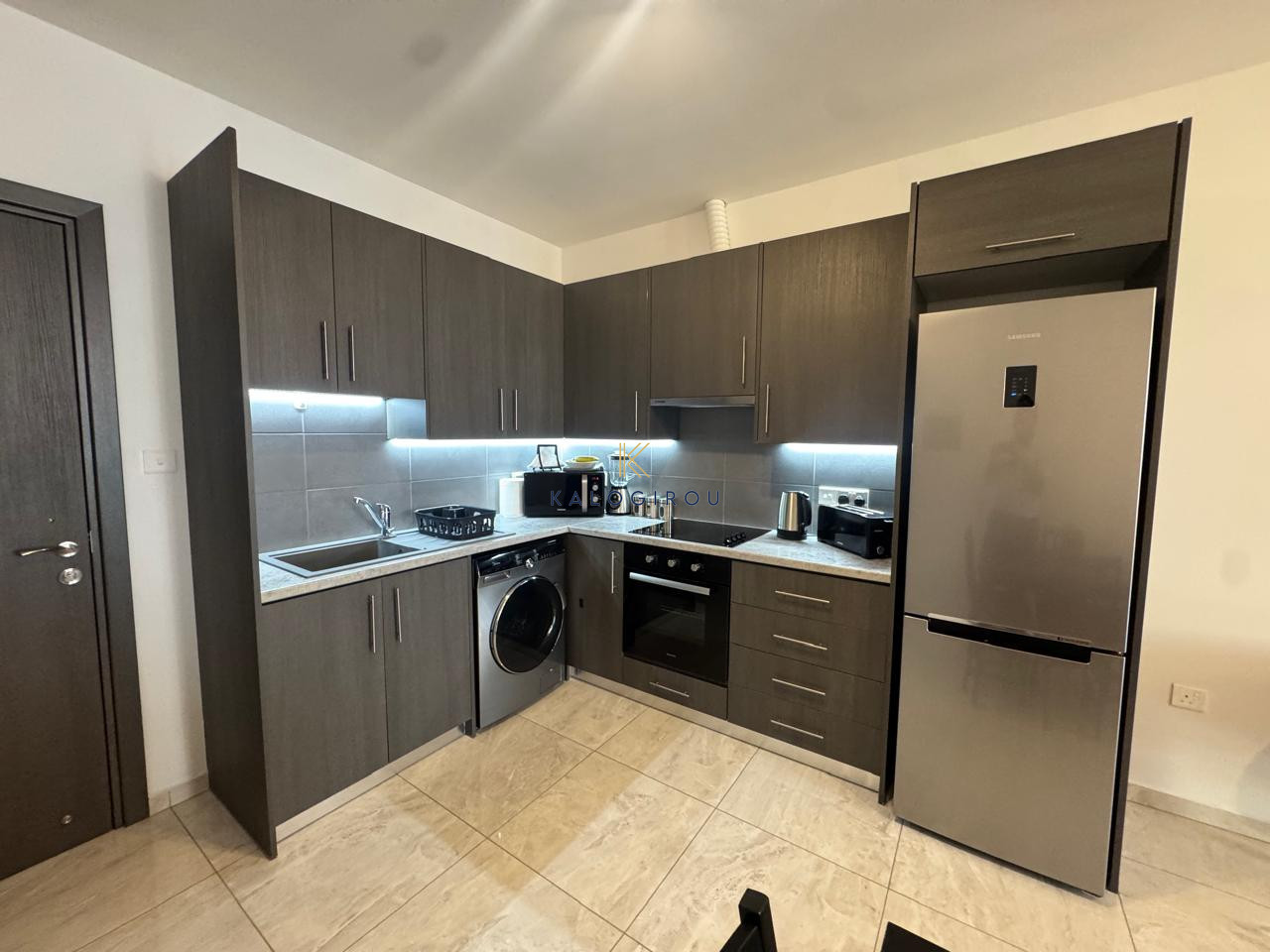 Fully Furnished, Stylish 2-Bed Flat for Rent in New Marina-Port Area, Larnaca