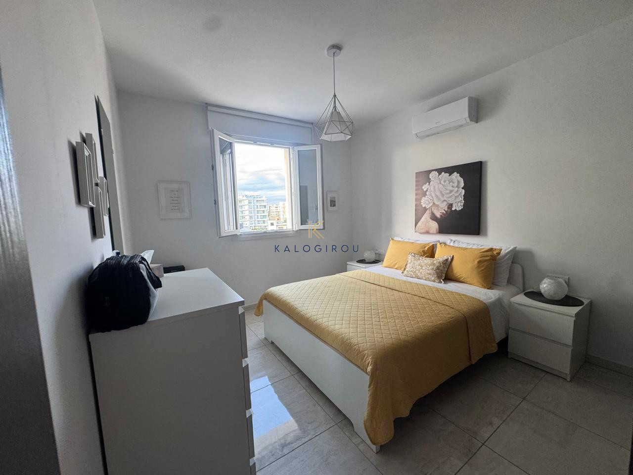Fully Furnished, Stylish 2-Bed Flat for Rent in New Marina-Port Area, Larnaca