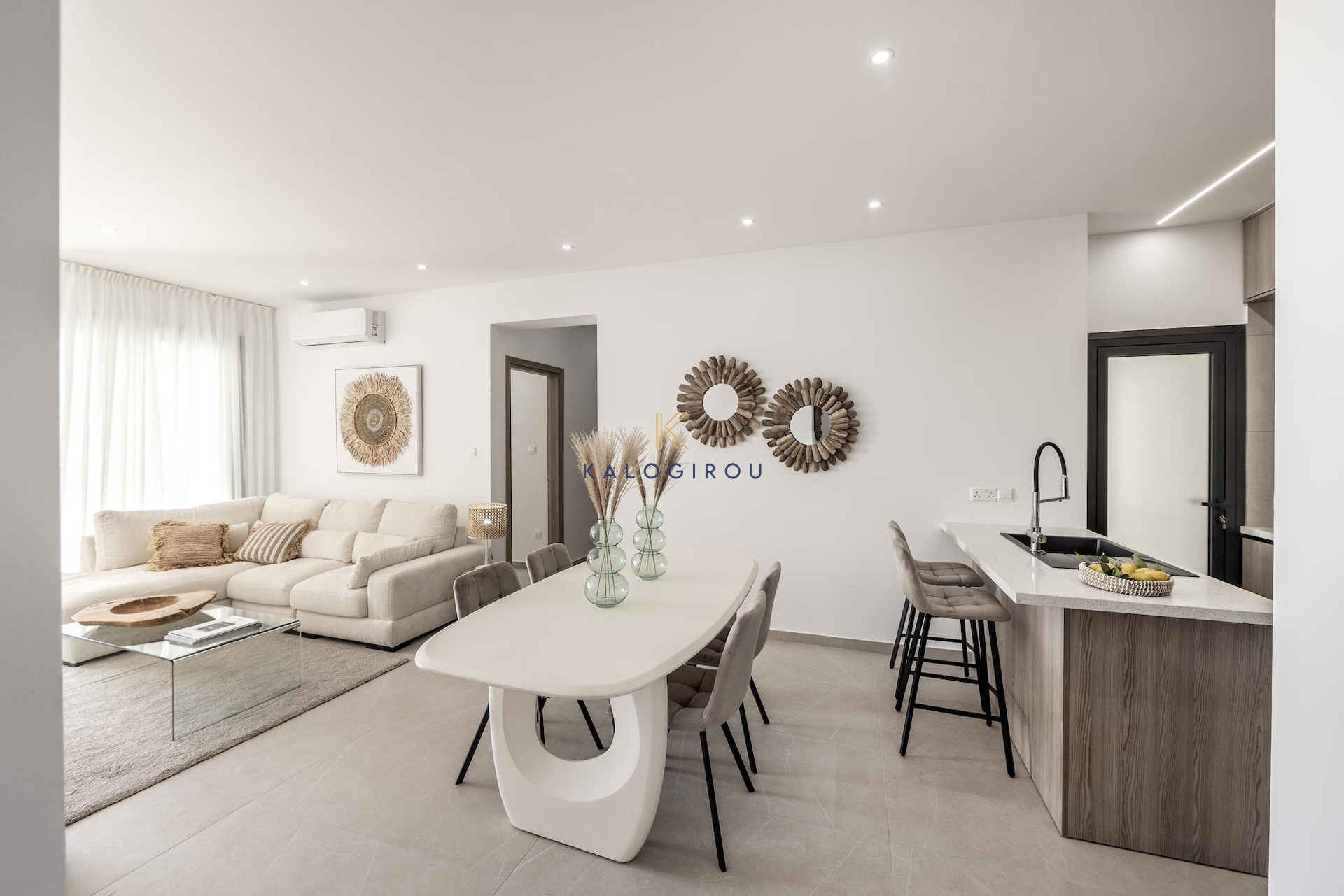 Pristine, 2-Bedroom Apartment with Common Pool for Rent in Livadia area, Larnaca