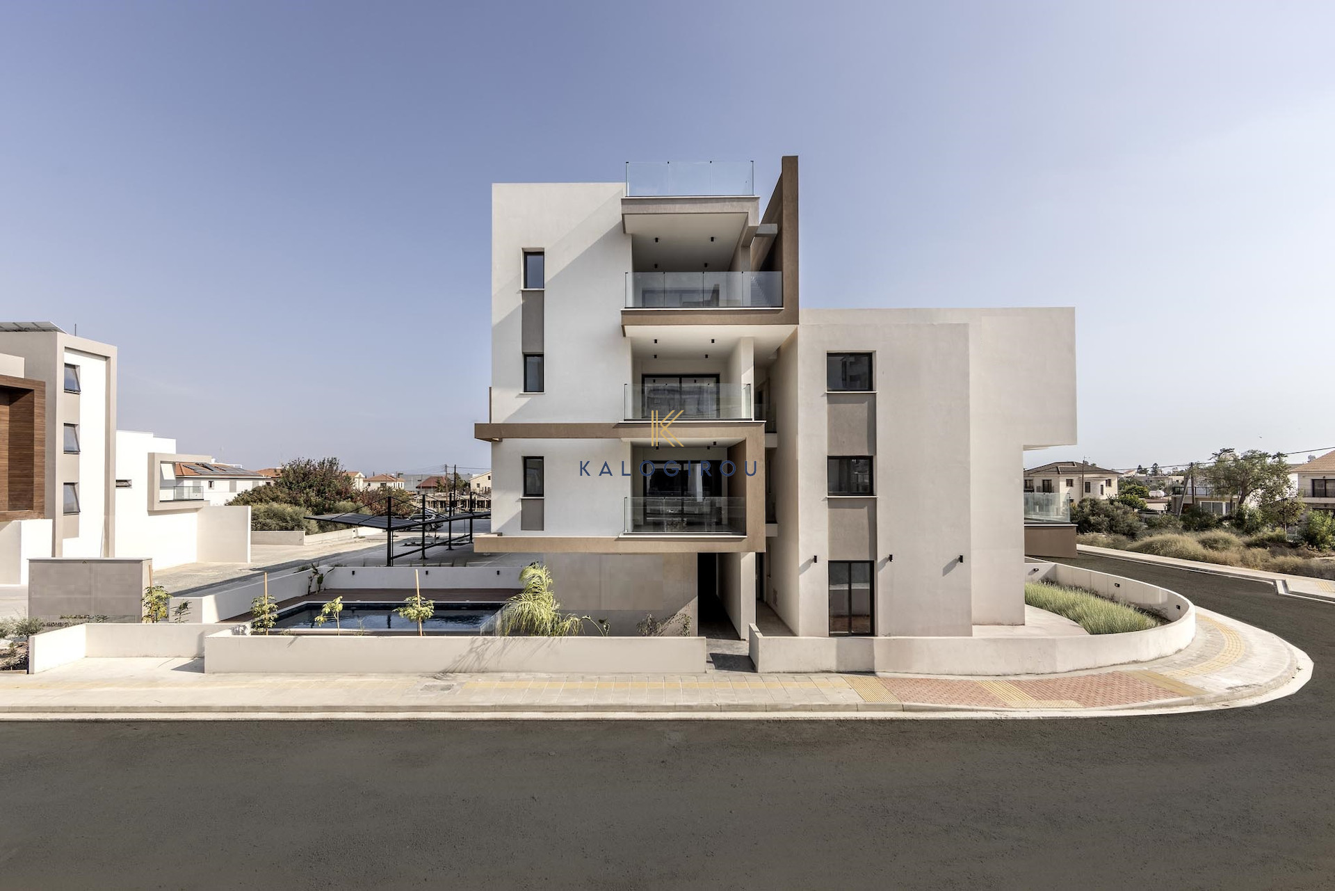 Pristine, 2-Bedroom Apartment with Common Pool for Rent in Livadia area, Larnaca