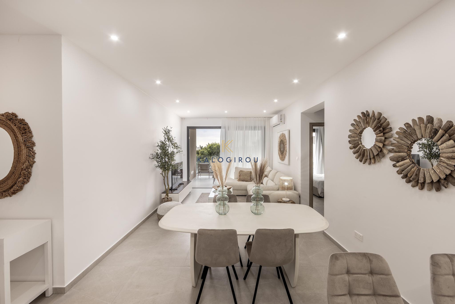 Pristine, 2-Bedroom Apartment with Common Pool for Rent in Livadia area, Larnaca