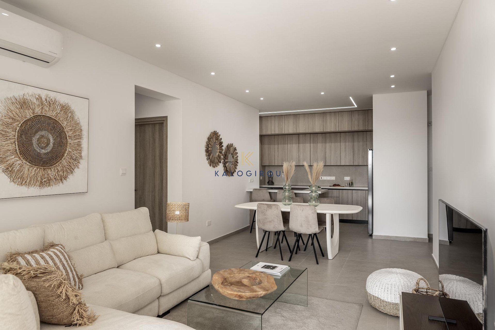 Pristine, 2-Bedroom Apartment with Common Pool for Rent in Livadia area, Larnaca