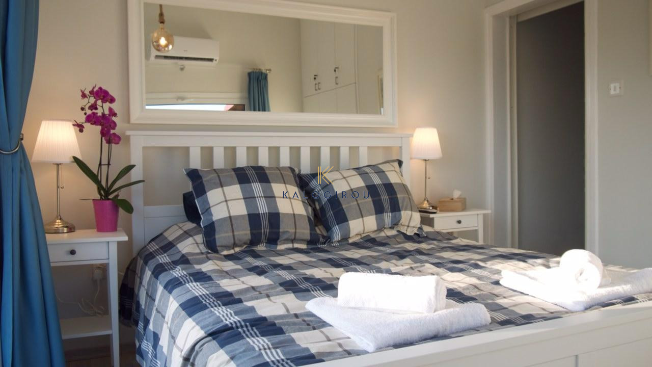 Sea View, 2-Bedroom House in Dekeleia area, Larnaca.