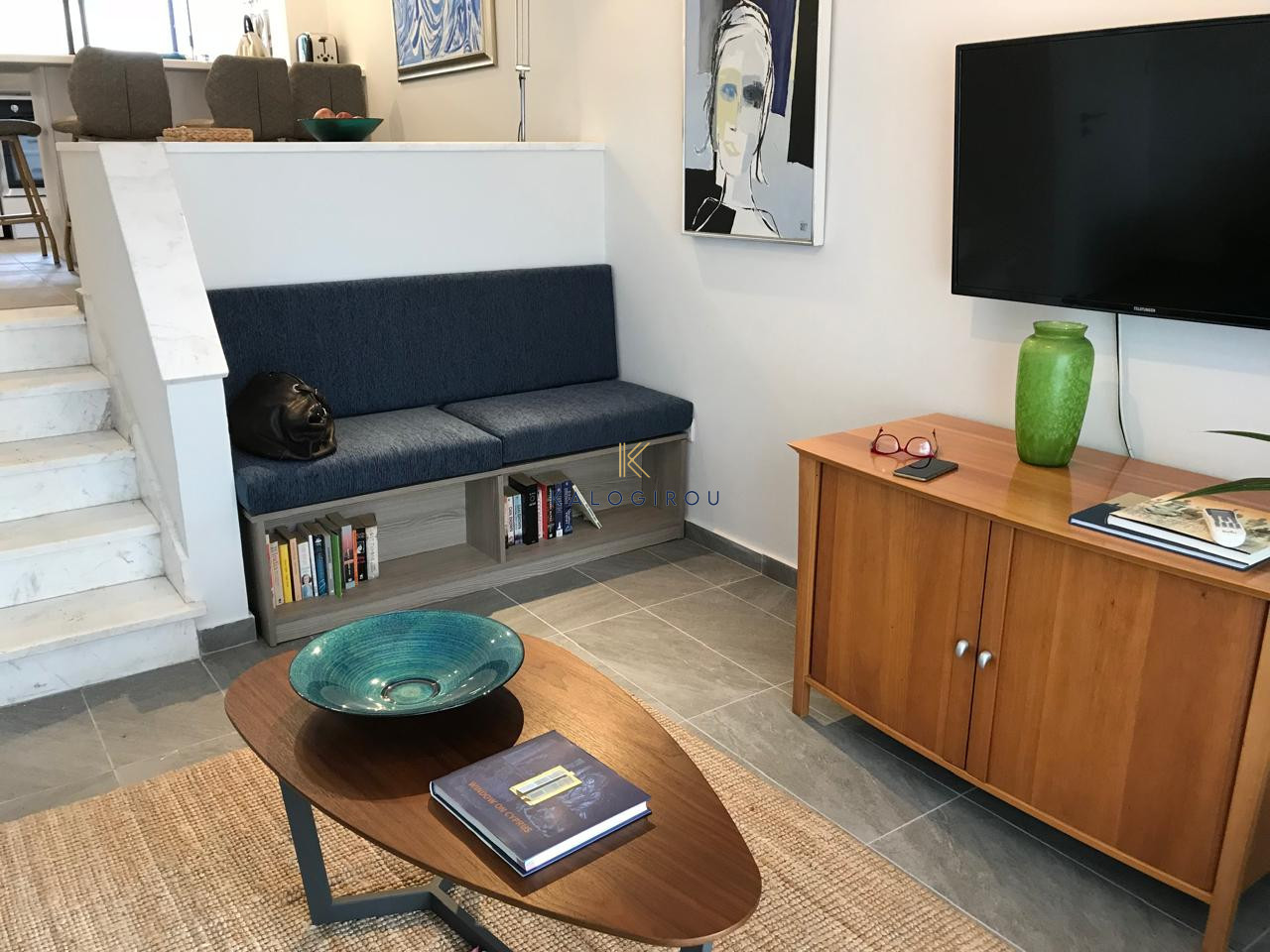 Sea View, 2-Bedroom House in Dekeleia area, Larnaca.