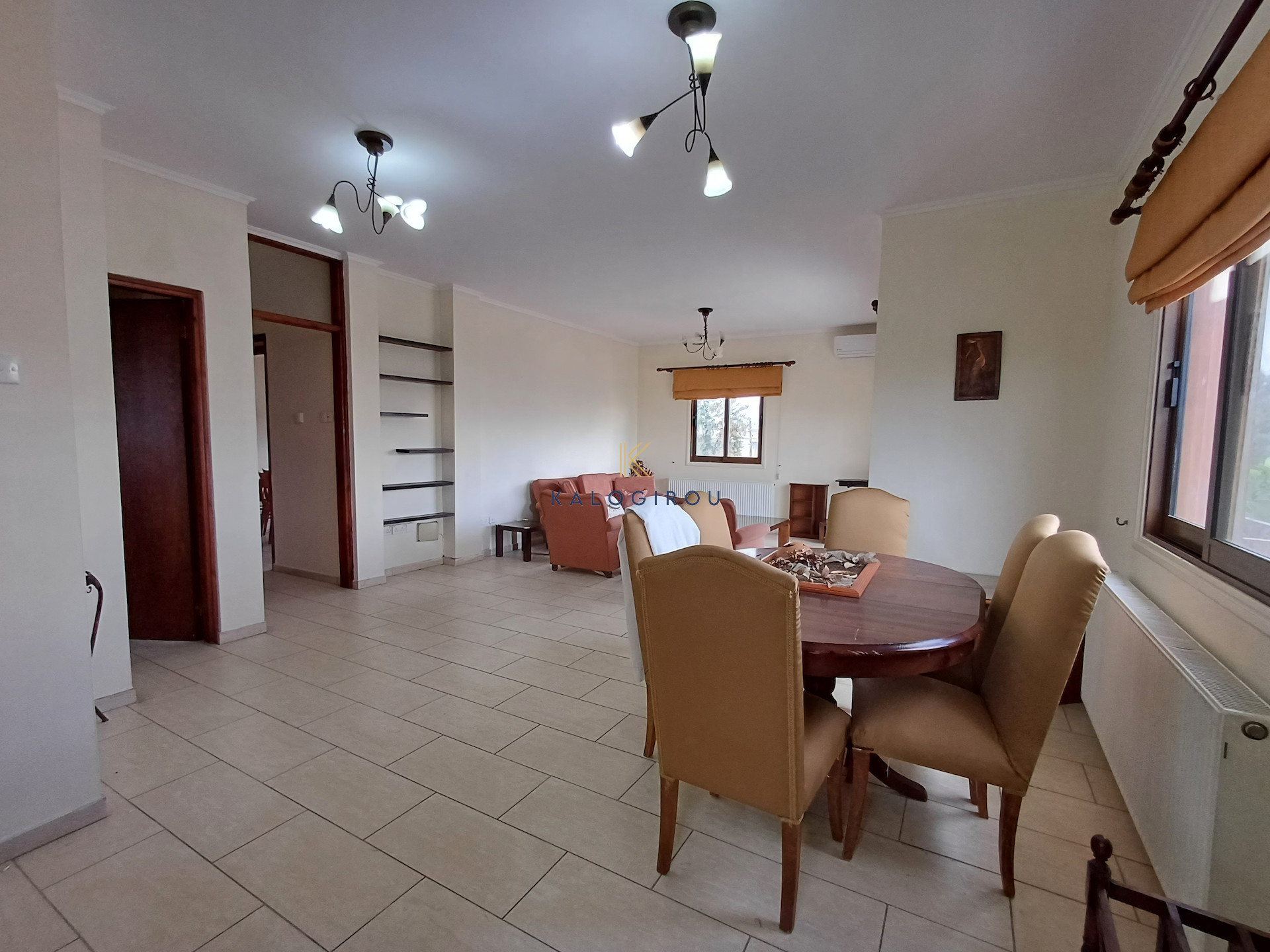Whole-Floor, 3 Bed Large Apartment for Rent in Drosia Larnaca