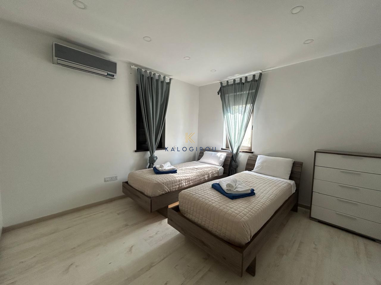 Luxury five-bedroom villa for rent in Vergina area, Larnaca.