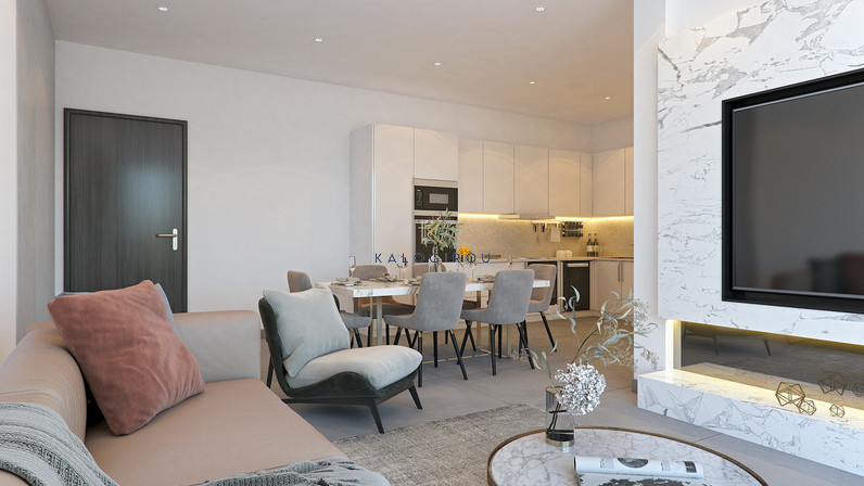 Apartments for sale 79 m² in Paralimni, Famagusta, Cyprus