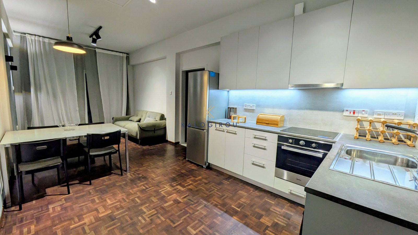 Renovated, Two Bedrooms Apartment in Makenzy, Larnaca