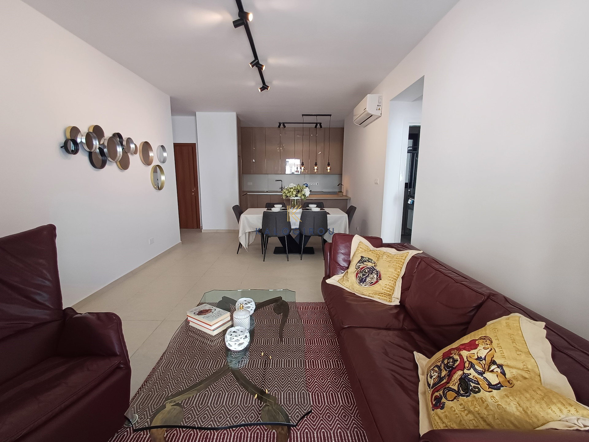 Deluxe 2-Bed Apartment with Common Pool and Gym for Rent in Livadia, Larnaca