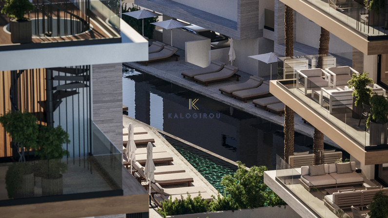 1-bedroom apartments for sale 55 m² in Livadia, Larnaca, Cyprus
