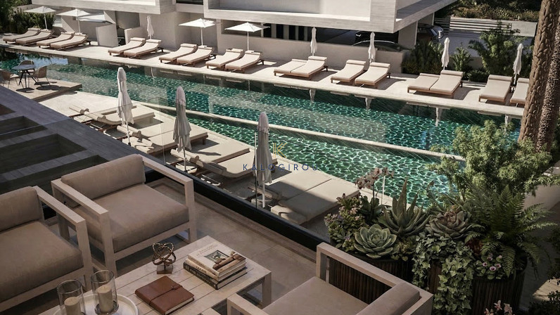 1-bedroom apartments for sale 55 m² in Livadia, Larnaca, Cyprus