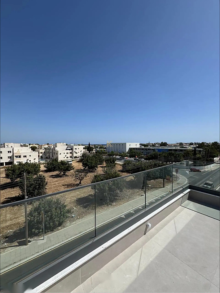 Brand New Three-Bedroom Penthouse with Roof Garden for Rent in Livadia, Larnaca