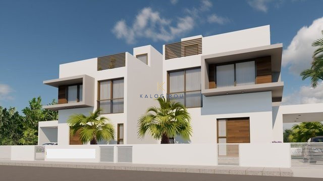 Majestic 3 bedroom houses with roof gardens for sale in Kiti area ...