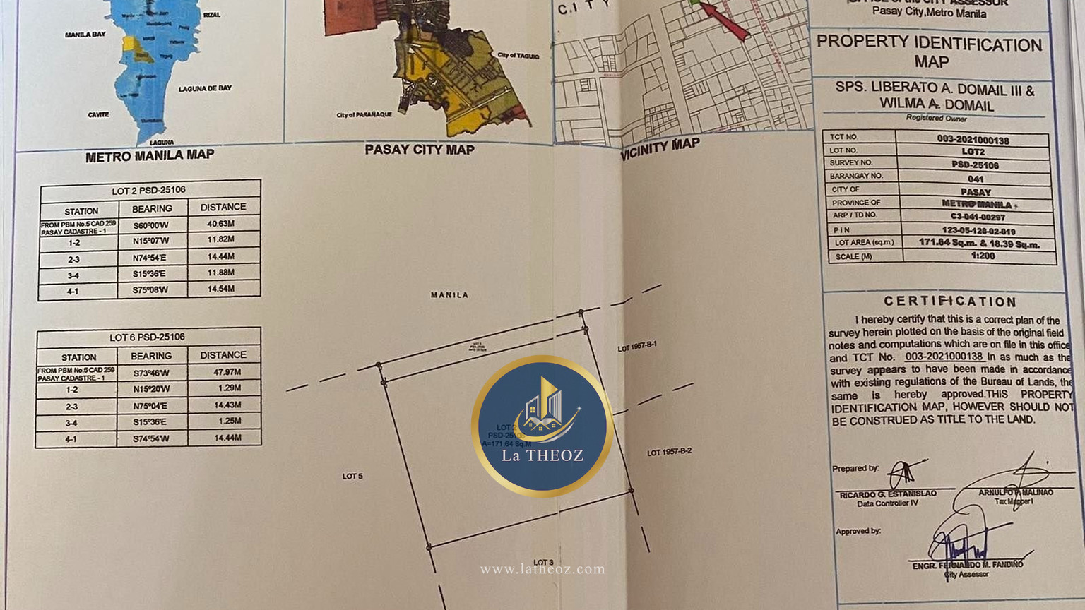 190 SQM Residential lot  for  SALE  n Taft Avenue -Pasay CITY