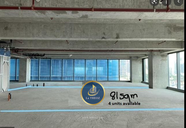 81sqm BRAND NEW OFFICE SPACE AT MAKATI FOR LEASE