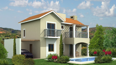 Charming Monagroulli Villa with Pool and Space