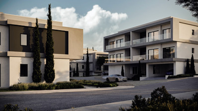 Современная однокомнатная квартира в Героскипу