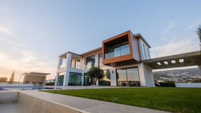 TWO Modern 4 Bed Villas with Sea View and Pool