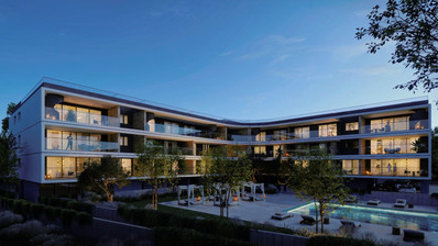 Современный пентхаус с бассейном в районе исторических достопримечательностей