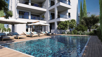 Modern Penthouse Apartment With Gym in Agios Athanasios