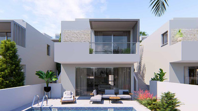 Вилла с 3 спальнями в городе Пафос