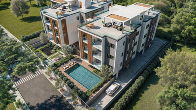 2-комнатная квартира на верхнем этаже в Гераскипоу