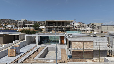 Modern Peyia Bungalow with Pool Sea View
