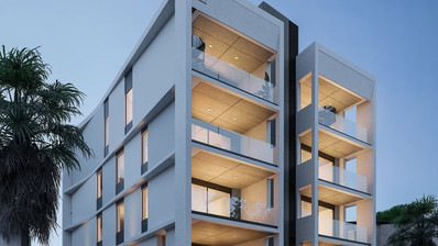 2-комнатная квартира на 3-м этаже в Айя Зони