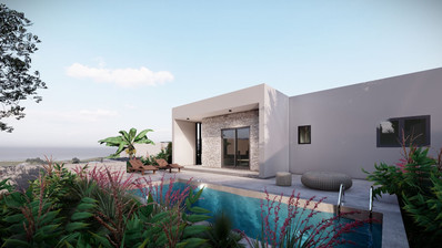 Detached Villa in Quiet Peyia with Private Pool