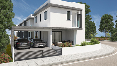 Three Bedroom Link Detached House located in Oroklini