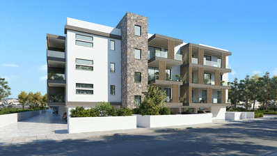 Modern Two Bedroom Second Floor Apartment in Paralimni