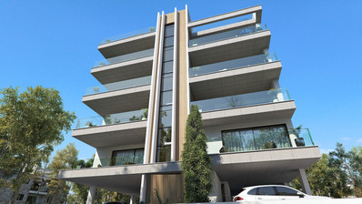 Двухкомнатная квартира, расположенная в районе нового торгового центра Metropolis Mall в Ларнаке