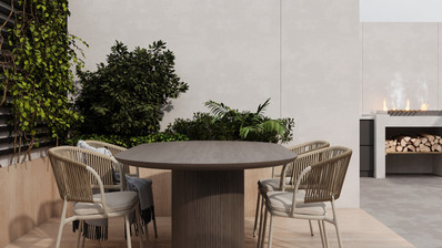 Однокомнатная квартира-пентхаус, расположенная в районе нового торгового центра Metropolis Mall в Ларнаке