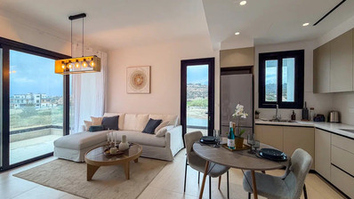 Полностью меблированная 1-комнатная квартира в живописной Пантее