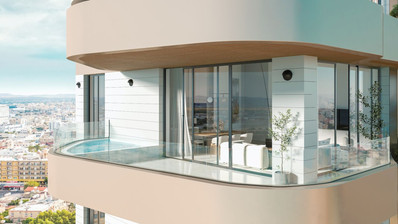 Four Bedroom Sky Residence located in the New Marina Area of Larnaca