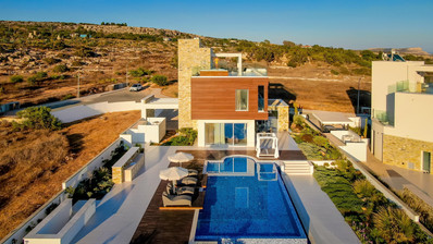 Spacious Ayia Napa Villa with Pool and Sea View