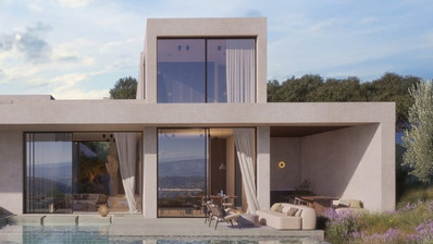 Современная отдельностоящая вилла с видом на море в Минтис Хиллс