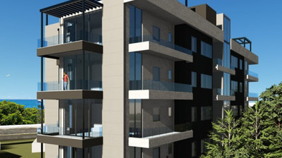 Современная квартира с видом на море на 3-м этаже в районе Древних Гробниц