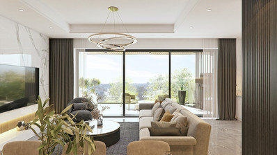 Трёхкомнатная квартира-пентхаус, расположенная в районе Фанеромени