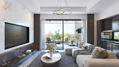 Однокомнатная квартира, расположенная в Ливадии