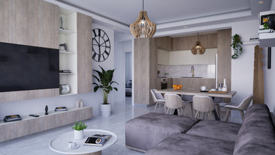 One Bedroom Second Floor Apartment in Deryneia