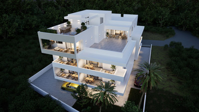 2 Bedroom Apartment with Private Sea View Roof Terrace