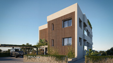 Spacious 2 Bed 2nd Floor Geroskipou Apartment