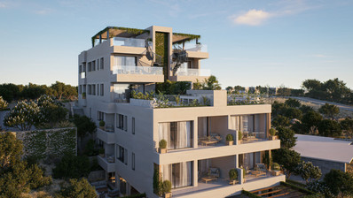 Пентхаус 2-Спальная Квартира в Героскипу