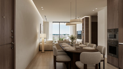 Современная трехкомнатная квартира на втором этаже в солнечном районе Пафоса