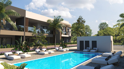 Modern Two Bedroom Ground Floor Apartment in Xylophagou