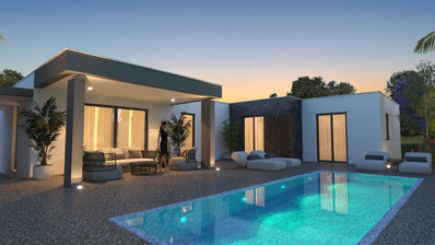 Modern Three Bedroom Bungalow in Peaceful Xylophagou