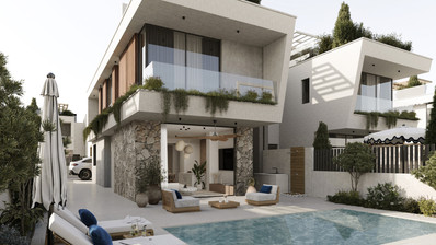 Modern 4 Bedroom Villa with Pool in Vibrant Ayia Napa