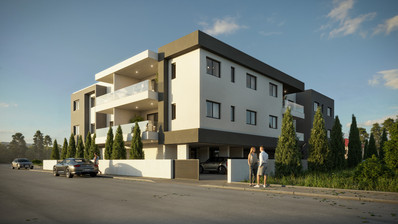 Modern Erimi 2nd Floor 2 Bedrooms Apartment